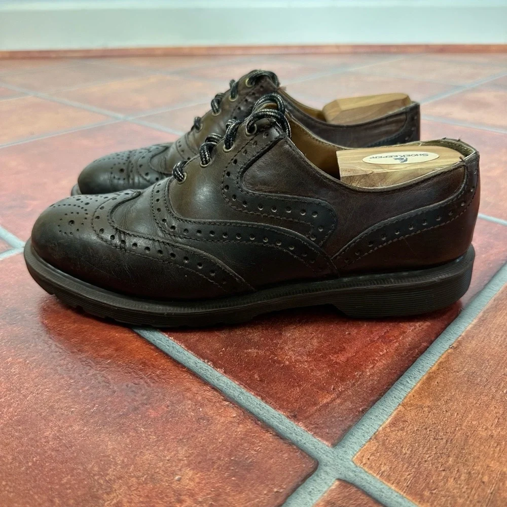 Vintage 1990’s Dr Martens Leather Brogues Size US Mens 9